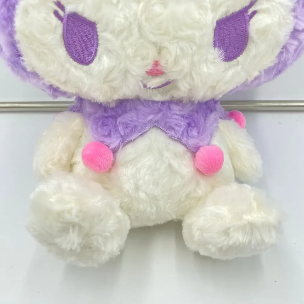 Sanrio X Round One Exclusive Kuromi Rose Boa Purple Fluff 14